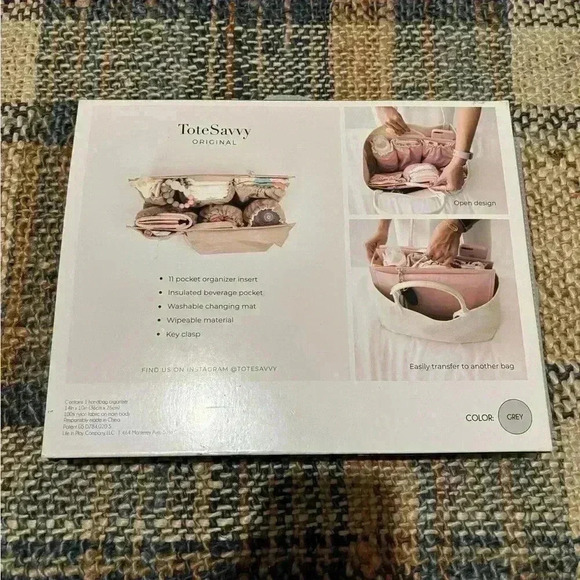 Tote Savvy gray - Picture 2 of 5